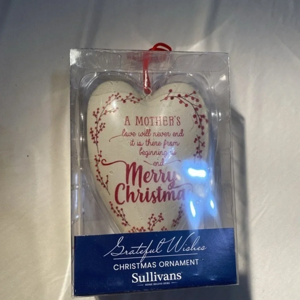 Chistmas Mother Ornament By Sullivan's Greatful Wishes‎ 3686